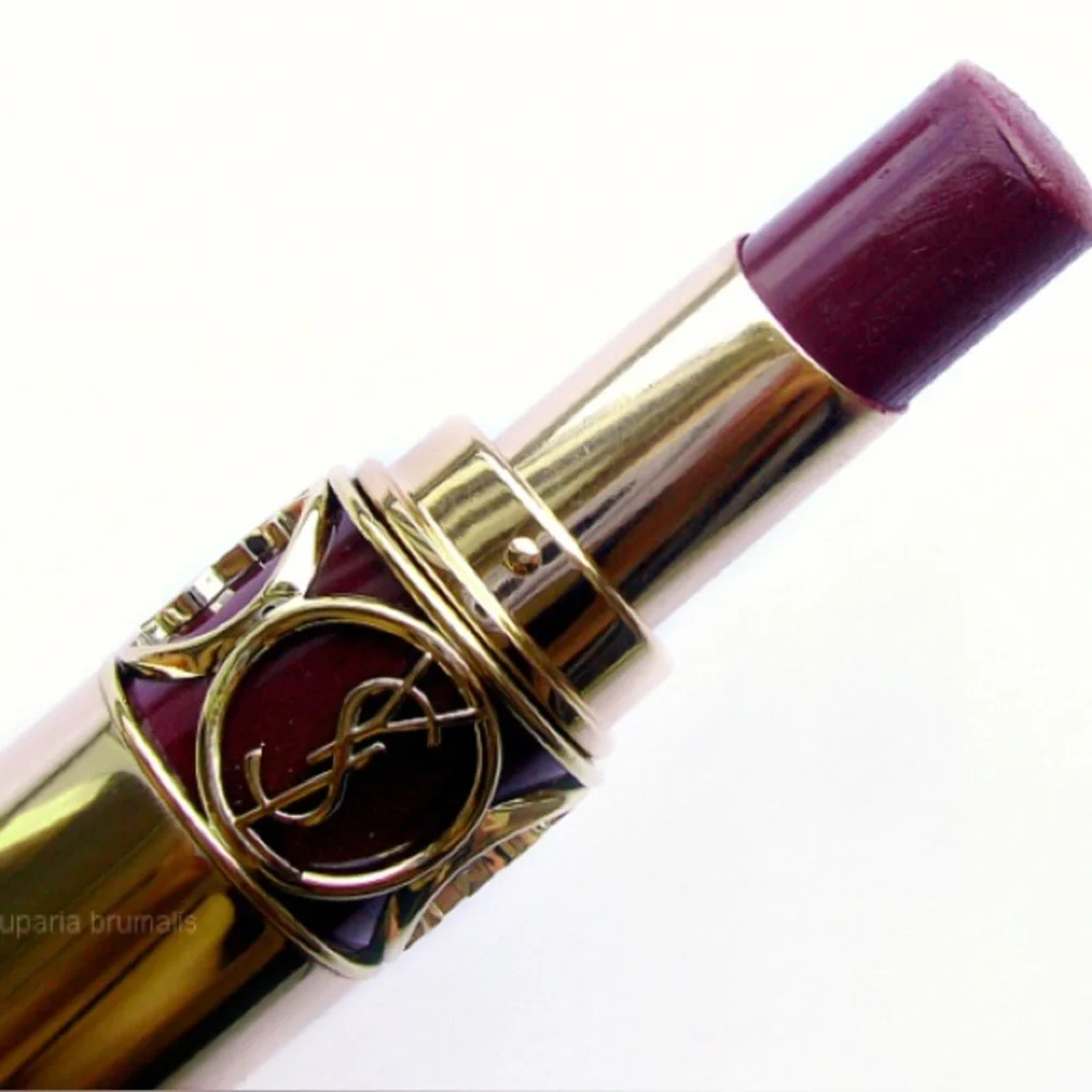Yves Saint Laurent Rouge Volupté Lipstick #22 Prune Exquise - Plum New in Box